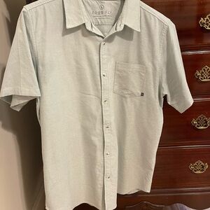 Men's Gray Short Sleeve Shirt